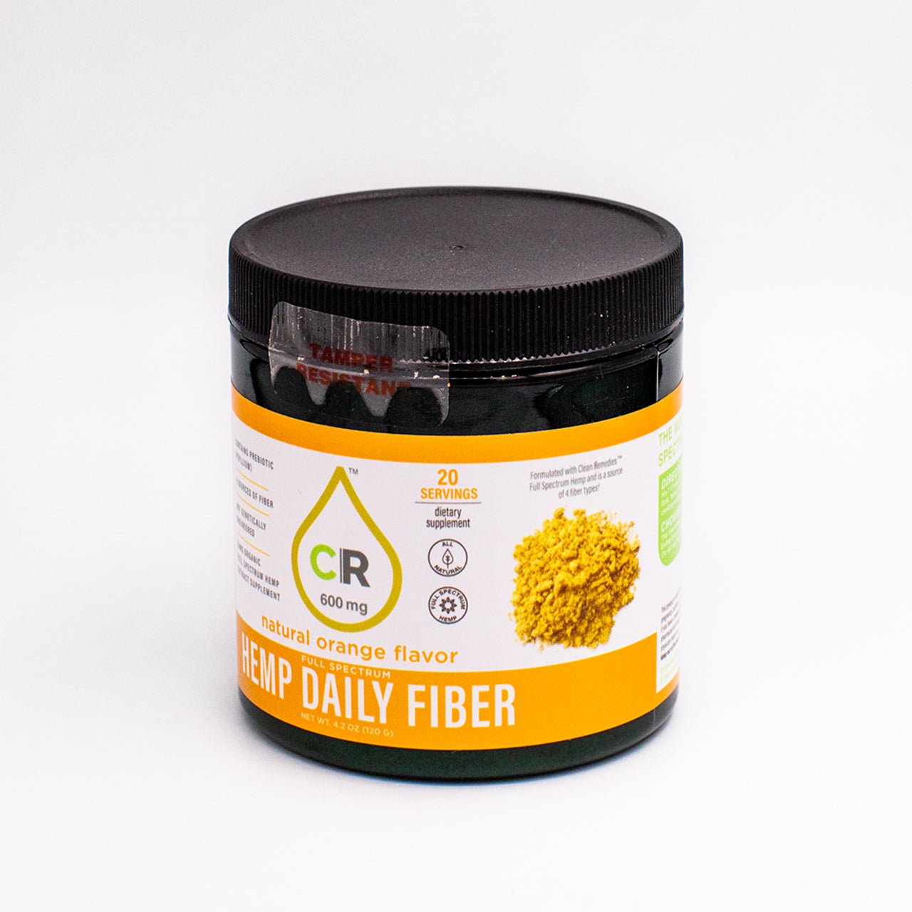 Clean Remedies Daily Fiber 600mg - Thrive Apothecary - Clean Remedies