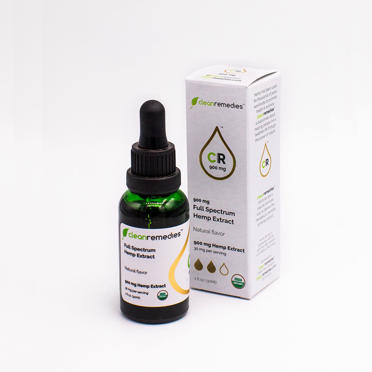 Clean Remedies Oil 900mg - Thrive Apothecary - Clean Remedies