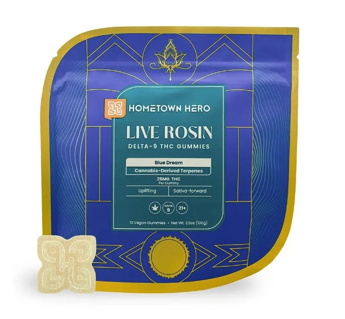 Hometown Hero Blue Dream D9 Gummies - Thrive Apothecary - Hometown Hero