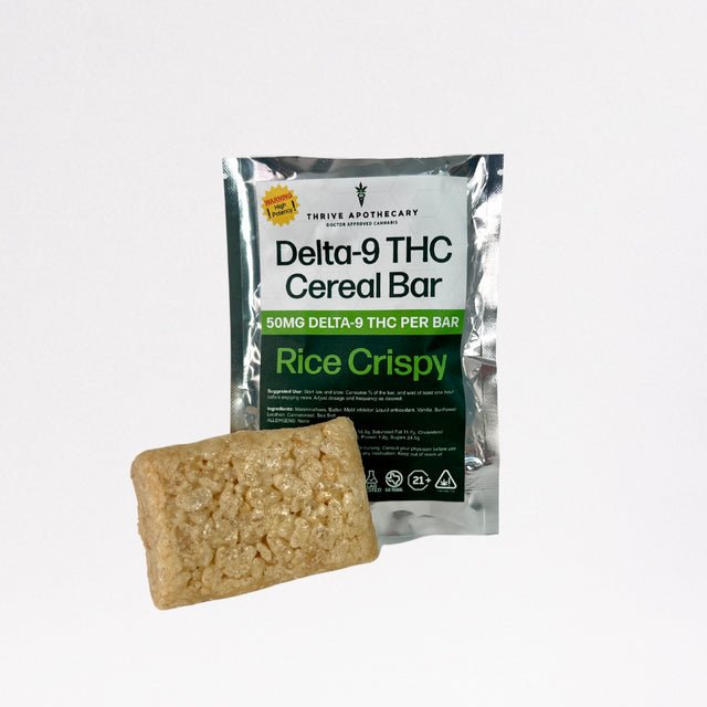 Thrive 50mg D9 Cereal Bar - Thrive Apothecary - Thrive Apothecary