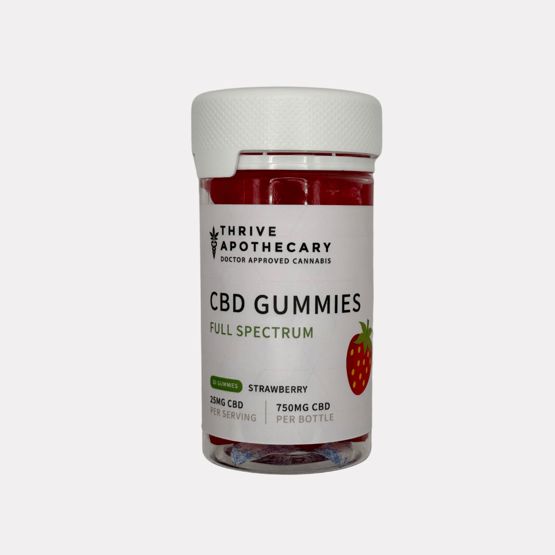 Thrive Full Spectrum Gummies 750mg - Thrive Apothecary - Thrive Apothecary