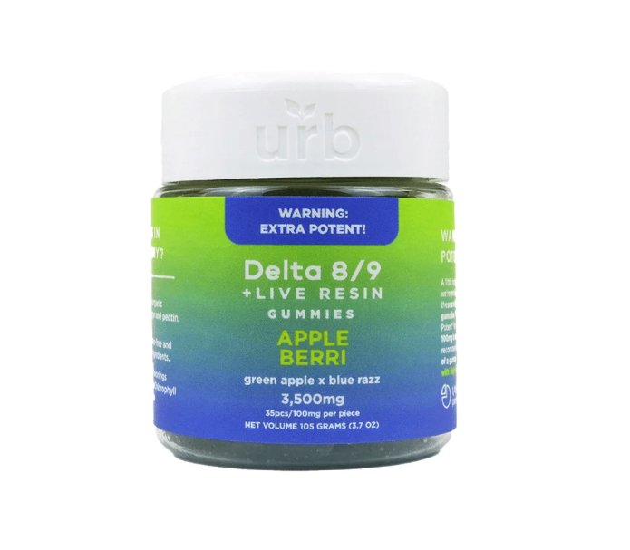 Urb D8/D9 Gummies (3500mg) - Thrive Apothecary - Urb