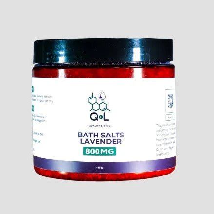 Quality Living Bath Salts - Lavender - Thrive Apothecary - Quality Living