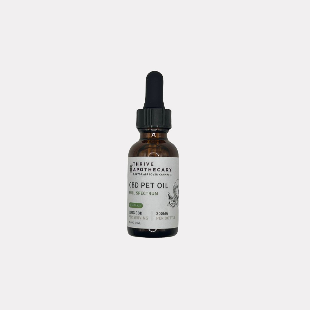 Thrive Pet Oil 300mg - Thrive Apothecary - WelCel