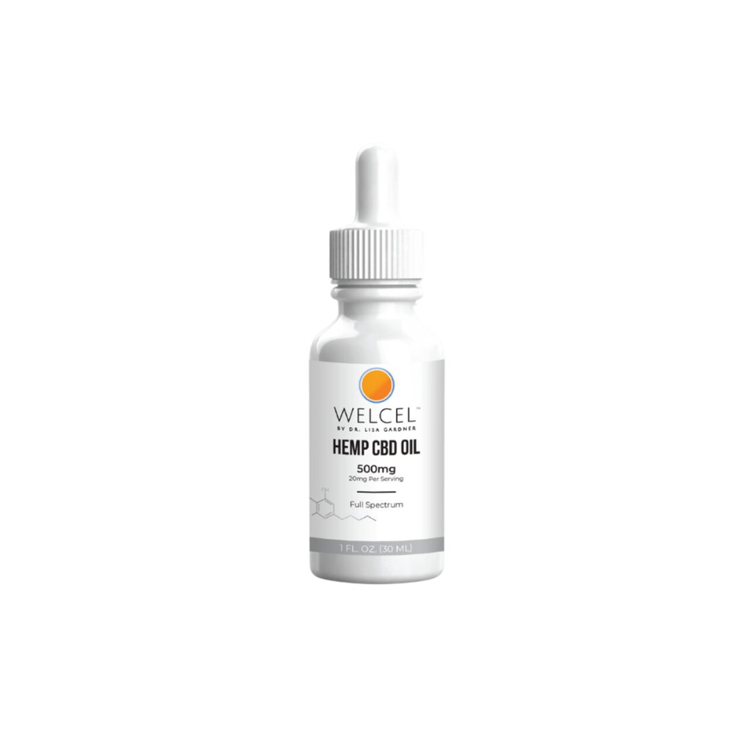 WelCel Oil 500mg - Thrive Apothecary - WelCel